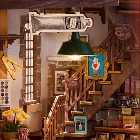 Wisdom Stationery Shop - DIY Book Nook Rolife