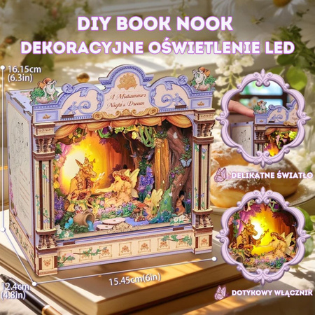 A Midsummer Night's Dream – DIY Book Nook CuteBee | Puzzle 3D Prezent