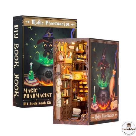 DIY Book Nook Zestaw Świąteczny - Magiczny Alchemik