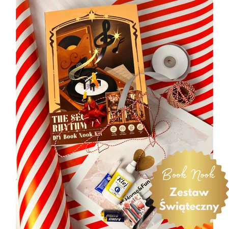 DIY Miniaturowy Domek – Sekretny Rytm – Zestaw Świąteczny