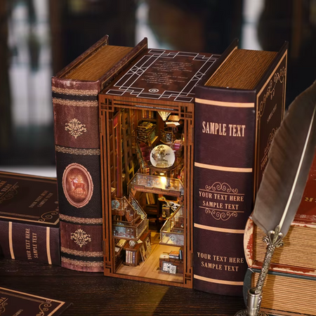 DIY Book Nook - Beyond Library | Miniaturowy domek