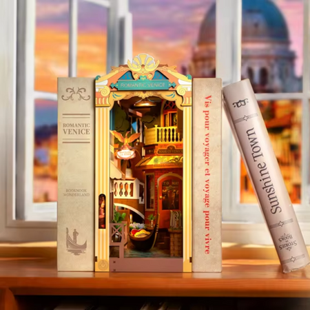 DIY Book Nook - Romantyczna Wenecja | Rolife
