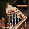 Magic Harp – Puzzle 3D ROKR, mechaniczna szkatułka grająca z łabędziem