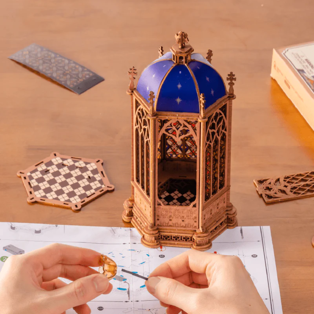 Mini Domek 3D - Starry Dome Cathedral | Rolife – wymiary modelu