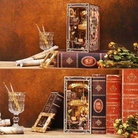 Painter's Day at Dusk – DIY Book Nook Minicity | Puzzle 3D Prezent