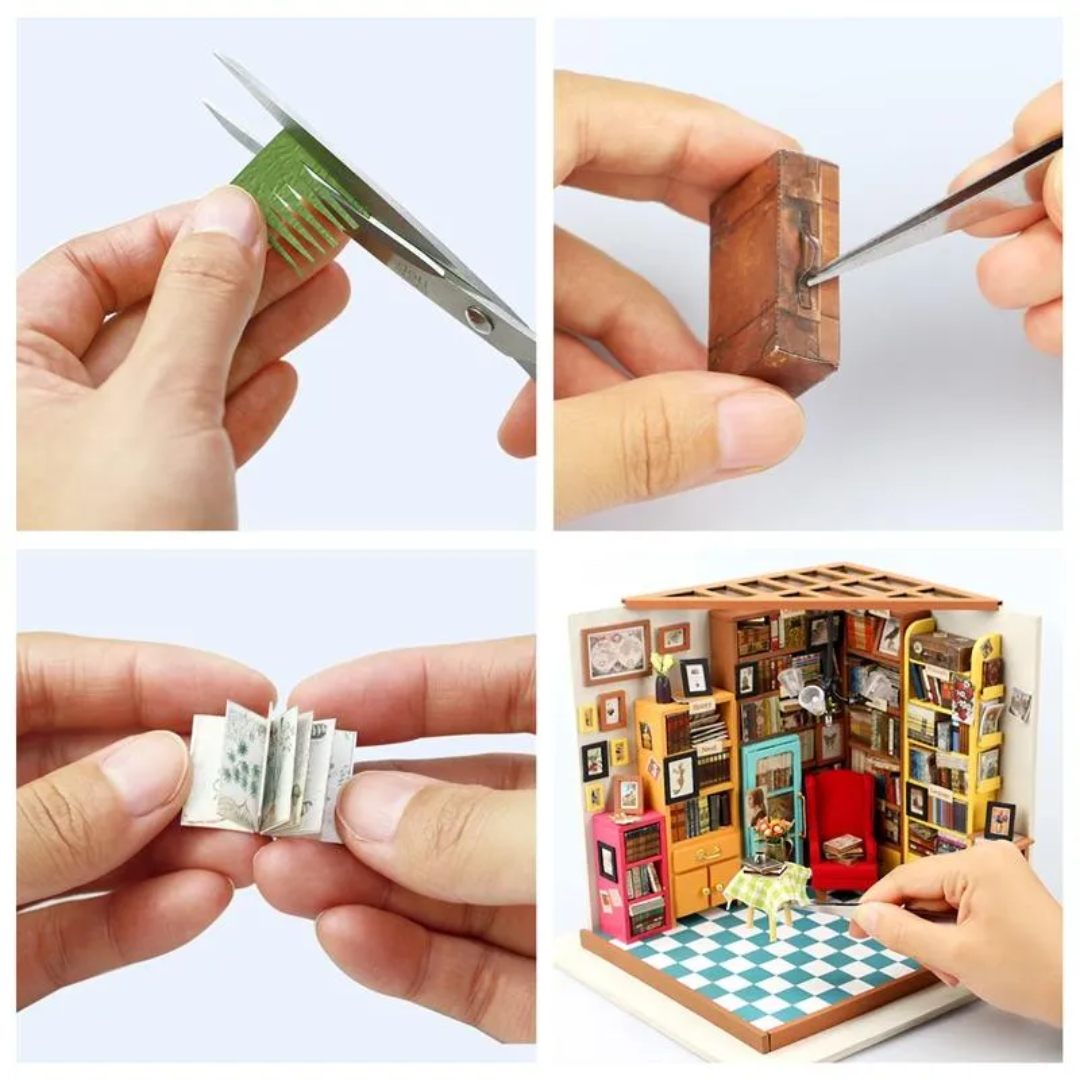 Detale, które odkrywasz podczas montażu – DIY Mini Domek 3d - Sam'S Studio | Rolife