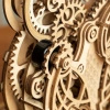 Drewniany zestaw puzzle 3d - Sowa Zegar | Robotime