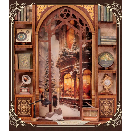 DIY Book Nook - Wspomnienia z Retro Księgarni | Cutebee
