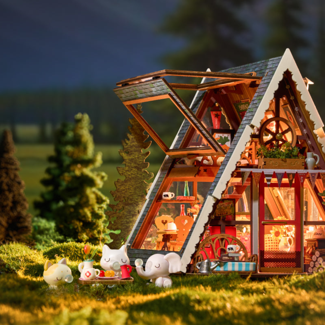 Domek Kempingowy Rolife – DIY Miniaturowy Domek Puzzle 3D – pomysł na prezent