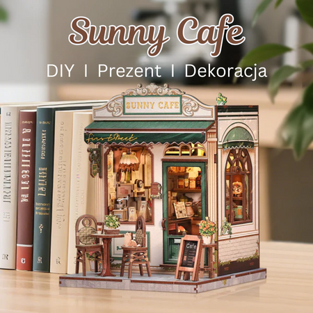 DIY Book Nook - Sunny Cafe | Cutebee