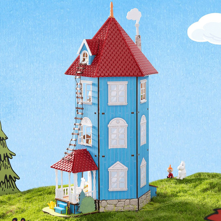 Moominhouse – miniaturowy Dom Muminków DIY