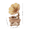 Drewniany Zestaw Puzzle 3D - Gramofon| ROKR