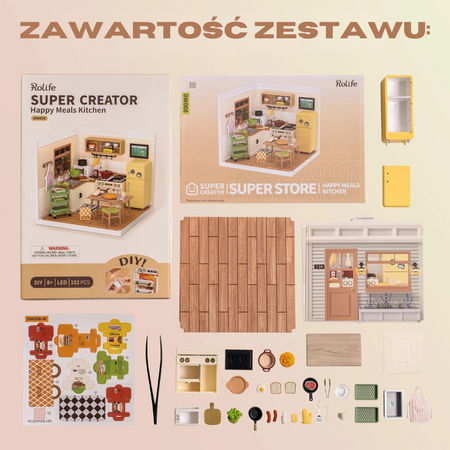 Mini Domek 3d - Kuchnia | Rolife