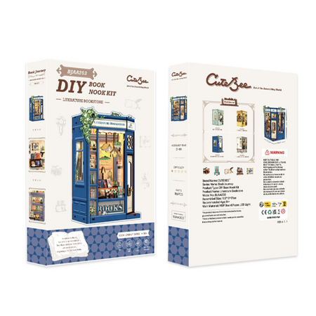 DIY Book Nook - Literature Bookstore | Cutebee