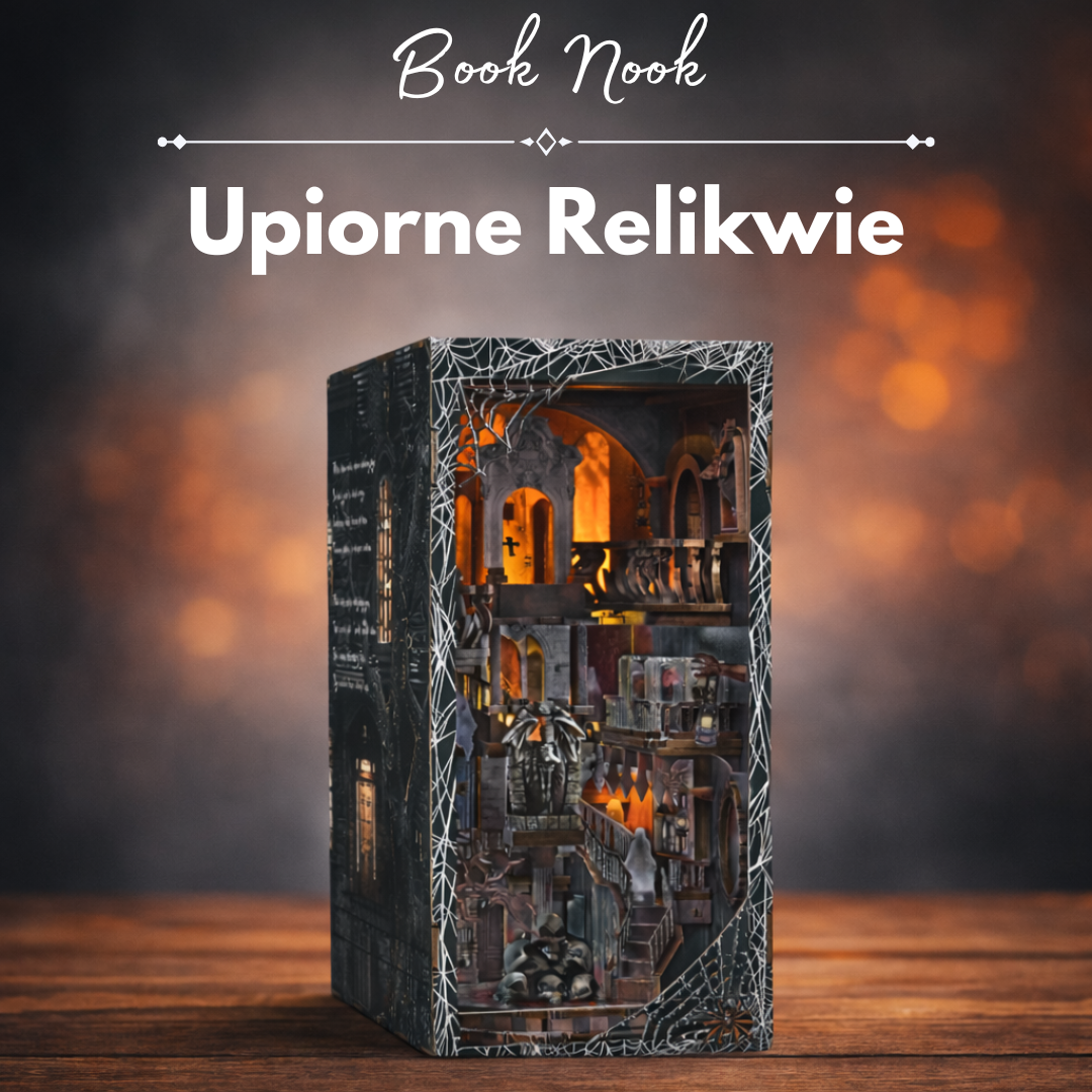 Upiorne Relikwie Minicity DIY Book Nook – Puzzle 3D Prezent