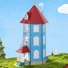 Moominhouse – miniaturowy Dom Muminków DIY
