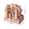 Tor Kulkowy Londyn Marble Travel – Puzzle 3D ROKR z LED (431 el.)