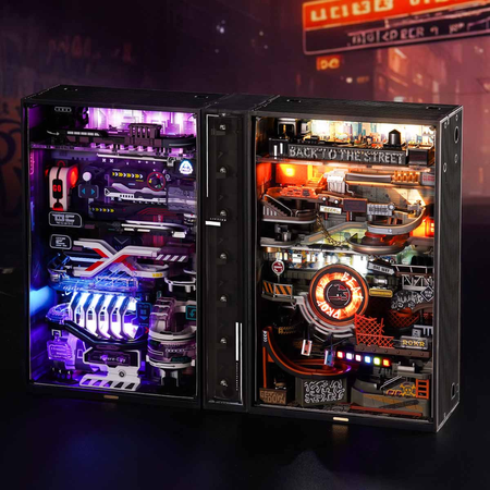 Tor Kulkowy Hip-Hop Street – Puzzle 3D ROKR z LED (134 el.)
