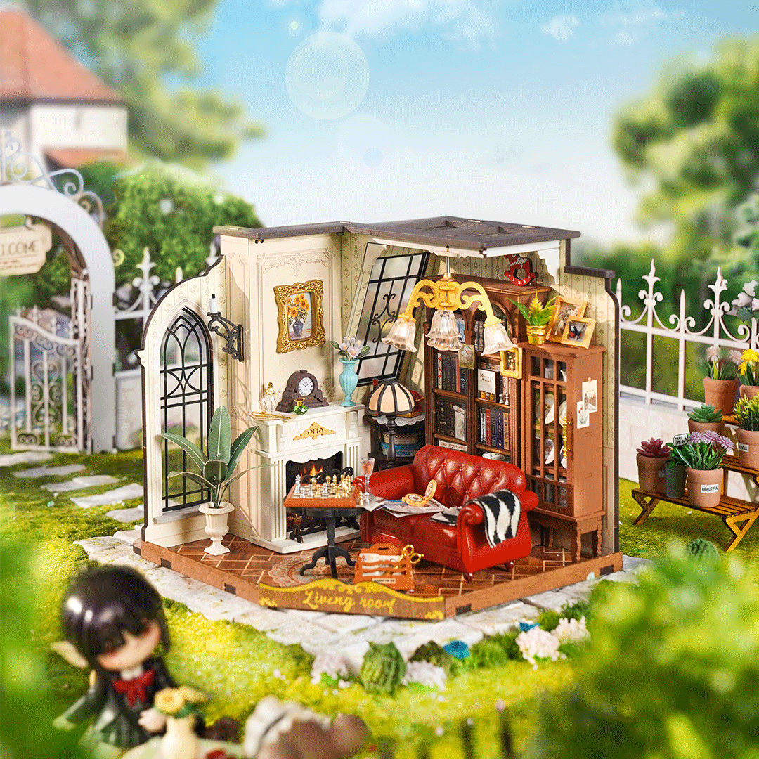Mini Domek 3D - Salon | Rolife – pomysł na prezent