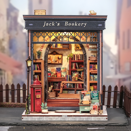 DIY Book Nook - Jack's Bookery | Cutebee