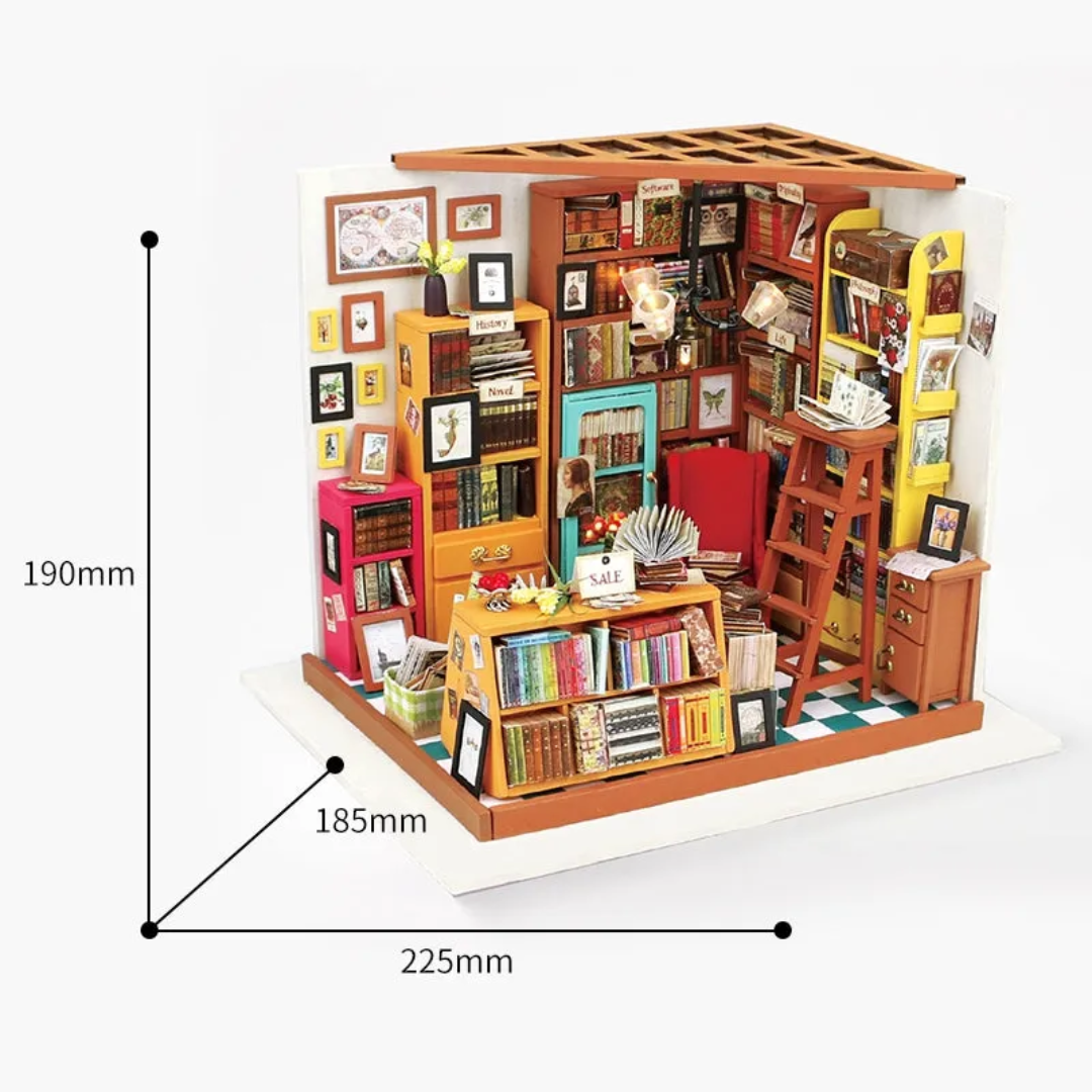 DIY Mini Domek 3d - Sam'S Studio | Rolife – wymiary modelu