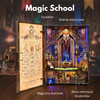Magic School DIY Book Nook – Miniaturowy Domek 3D
