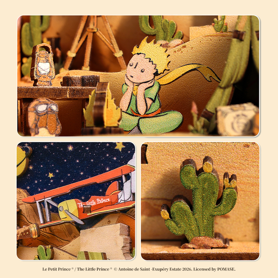Detale, które chce się oglądać – Desert Star Whisper – Magnes na lodówkę DIY CuteBee | Mały Książę