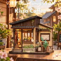 DIY Miniaturowy Domek - Kissa Coffee | Cutebee