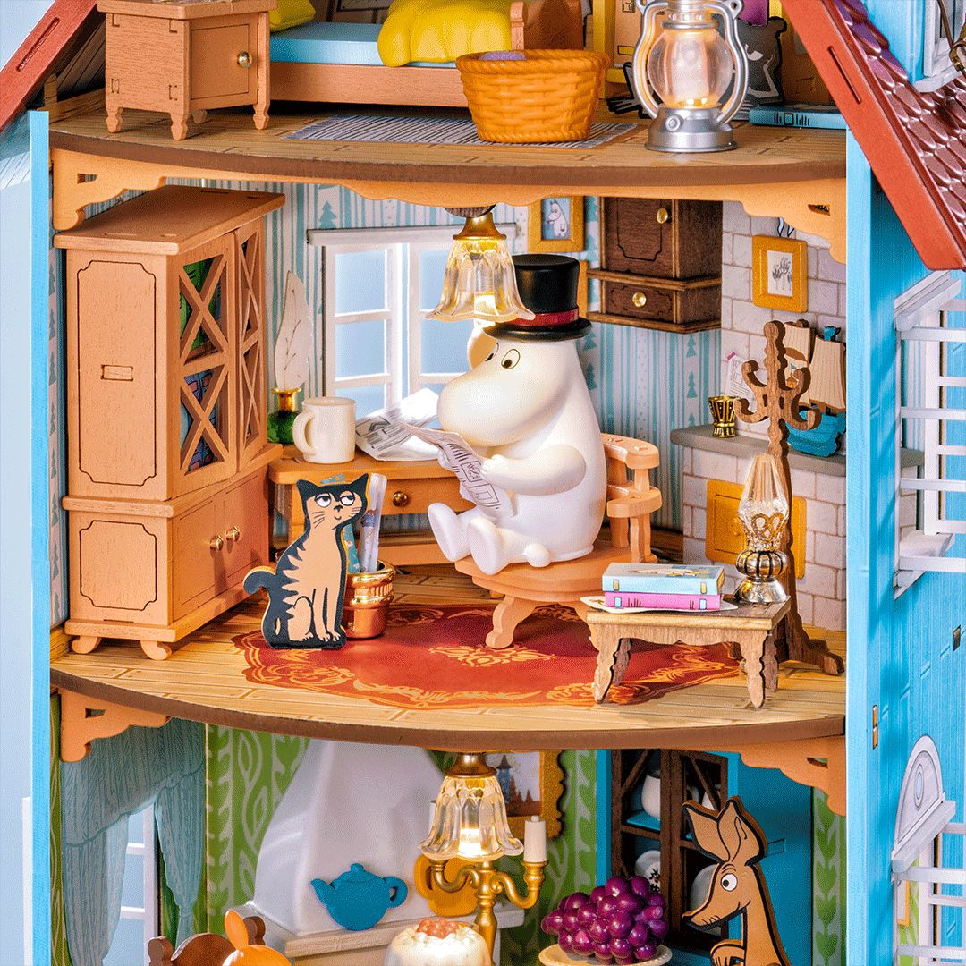 Cztery piętra pełne historii – Moominhouse