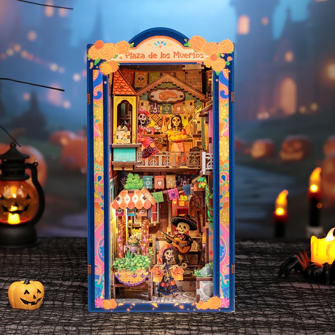 Plaza de los Muertos - DIY Book Nook | Cutebee Miniaturowy Domek