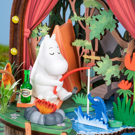 Moomintroll’s Forest Camp Mini Domek 3D Puzzle Rolife