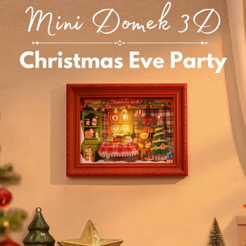 Mini Domek 3D - Christmas Eve Party | Rolife