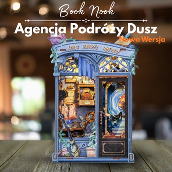 DIY Book Nook - Agencja Podróży Dusz Nowa Wersja | Cutebee Miniaturowy Domek