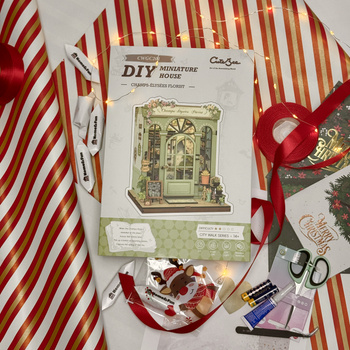 Zestaw Świąteczny Book Nook – Kwiaciarnia Champs-Elysees | Cutebee