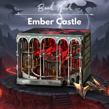 DIY Book Nook - Ember Castle | Minicity Miniaturowy Domek
