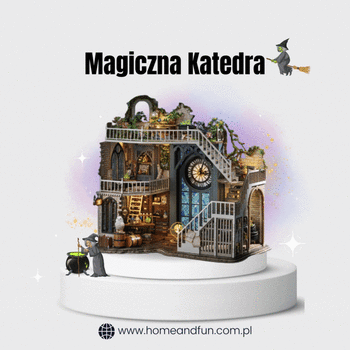Diy Miniaturowy Domek - Magiczna Katedra