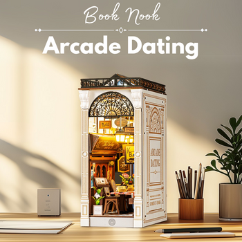 Arcade Dating Rolife DIY Book Nook – Miniaturowy Domek 3D
