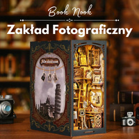 Zakład Fotograficzny – DIY Book Nook Puzzle 3D