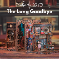 Diy Podpórki pod Książki - The Long Goodbye | Cutebee