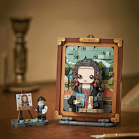 DIY Mini Klocki Obraz 3D - Mona Lisa