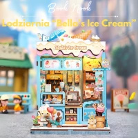 DIY Book Nook - Lodziarnia (Bella's Ice Cream) | Cutebee