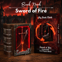 Sword of Fire – DIY Book Nook Minicity | Puzzle 3D Prezent