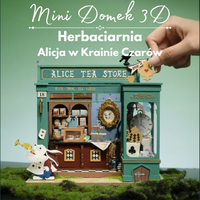 Mini Domek 3D - Herbaciarnia (Alicja w Karinie Czarów) | Rolife