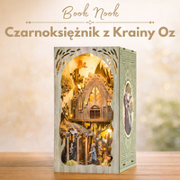 Czarnoksiężnik z Krainy Oz – DIY Book Nook Puzzle 3D