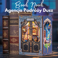 DIY Book Nook - Agencja Podróży Dusz | Cutebee