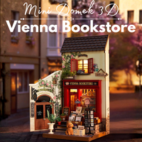 Mini Domek 3D - Vienna Bookstore | Rolife