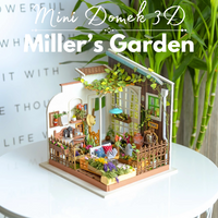 Mini Domek 3D - Miller's Garden I Rolife