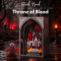 DIY Book Nook - Throne of Blood | Minicity Miniaturowy Domek