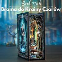 DIY Book Nook - Brama do Krainy Czarów | Cutebee