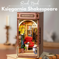Księgarnia Shakespeare Rolife DIY Book Nook – Puzzle 3D Prezent